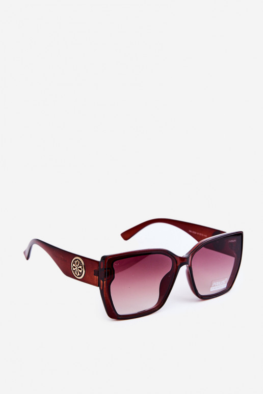 Klassische Damen-Sonnenbrille mit den schönsten Details, UV400-braune Farbe Klassische Damen-Sonnenbrille mit den schönsten Details, UV400-braune Farbe