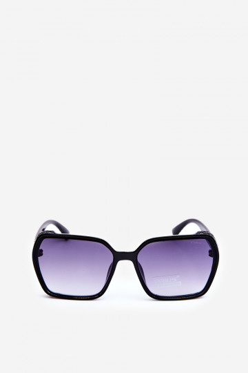 Cieniowane Sonnenbrille für Damen, UV400, Schwarz 2