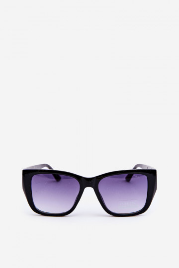 Damensonnenbrille mit ausgefallenen Details UV400 schwarz 2