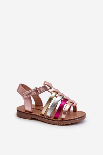 Sandalen Gladiator Kinder mit Klebeverschlüssen in verschiedenen Farben Radovia 2