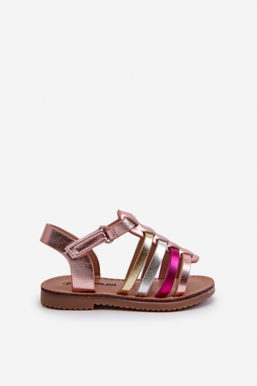 Sandalen Gladiator Kinder mit Klebeverschlüssen in verschiedenen Farben Radovia