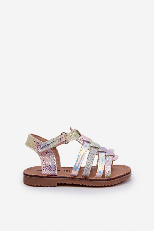 Sandalen Gladiator Kinder mit Klebeverschlüssen in verschiedenen Farben Radovia