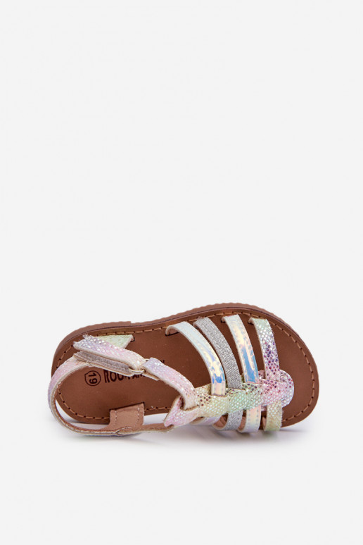Sandalen Gladiator Kinder mit Klebeverschlüssen in verschiedenen Farben Radovia