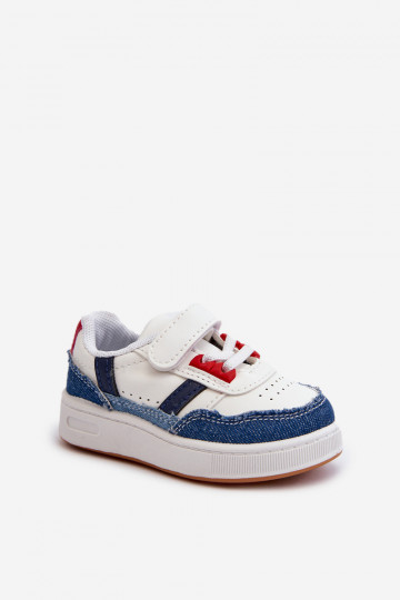 Kinder-Sportschuhe des klassischen Modells Denim-Material Marlin 2