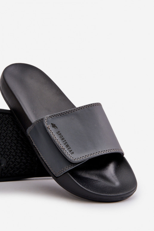 Hausschuhe Herren 4FMM00FFLIM032-25S graue Farbe Hausschuhe Herren 4FMM00FFLIM032-25S graue Farbe