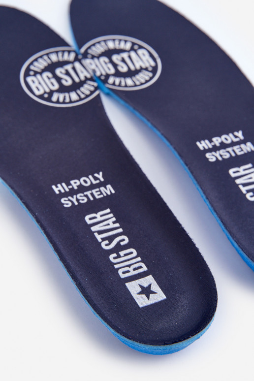Einlegesohlen Do Butów BIG STAR HI-POLY SYSTEM 2 Paar dunkelblau