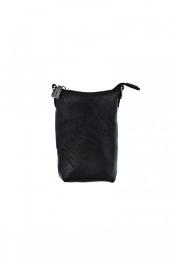 Kleine Handtasche Big Star aus Öko-Leder NN574079 schwarz