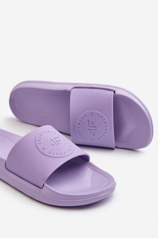 Damenhausschuhe 4FMM00FFLIF045-52S Lila Farbe Damenhausschuhe 4FMM00FFLIF045-52S Lila Farbe