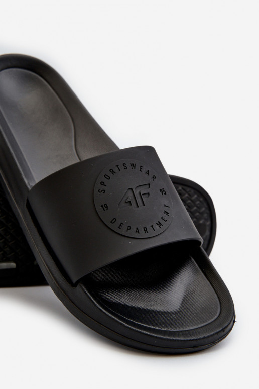 Herrenhausschuhe 4FMM00FFLIM047A-20S schwarze Farbe Herrenhausschuhe 4FMM00FFLIM047A-20S schwarze Farbe