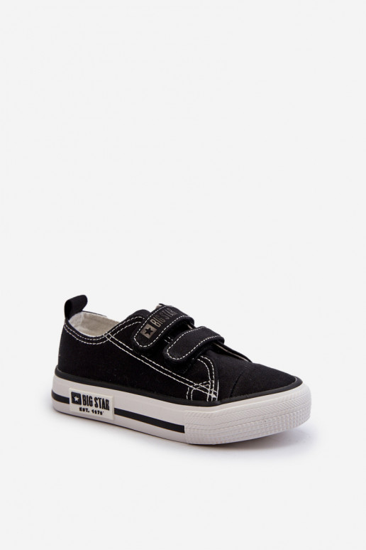 Kinder-Freizeitschuhe mit Klebeverschlüssen Big Star LL374015 in der Farbe Schwarz Kinder-Freizeitschuhe mit Klebeverschlüssen Big Star LL374015 in der Farbe Schwarz