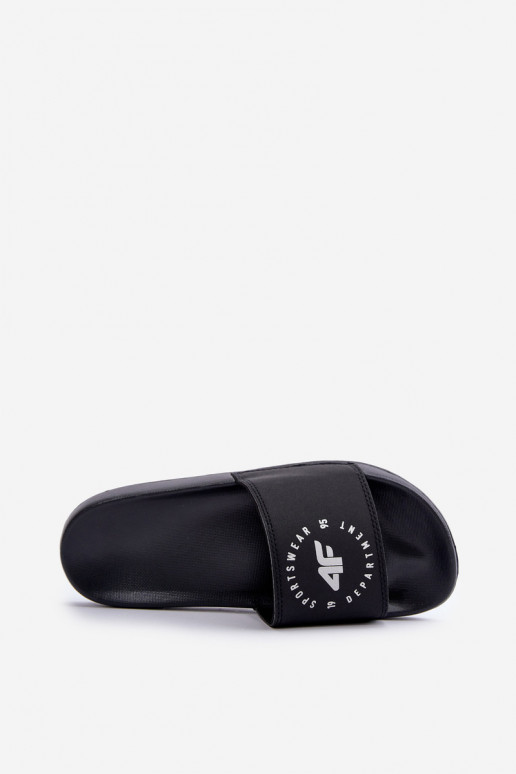 Damen Damenhandtasche – Umhängetasche mit auffälligem Aufdruck. 4FMM00FFLIF044A-20S Scharz