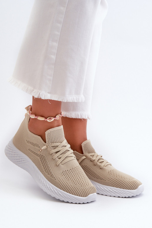 Damen-Sportschuhe des widerstandsfähigen Modells Beige von Jagelia Damen-Sportschuhe des widerstandsfähigen Modells Beige von Jagelia