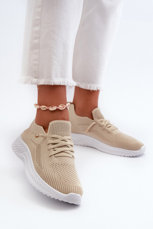Damen-Sportschuhe des widerstandsfähigen Modells Beige von Jagelia Damen-Sportschuhe des widerstandsfähigen Modells Beige von Jagelia