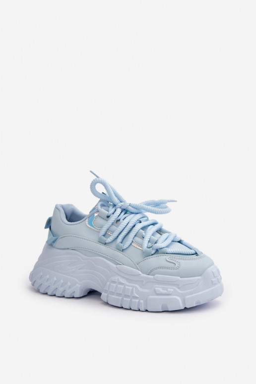 Turnschuhe Modell Schuhe Damen mit modischen massiven Sohlen blaue Farbe Nevela Turnschuhe Modell Schuhe Damen mit modischen massiven Sohlen blaue Farbe Nevela
