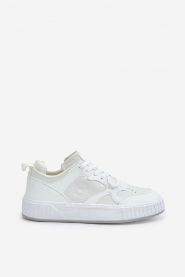 Sneakers Stilvollllschuhe für Männer aus Öko-Leder Big Star OO174003 Zueiße Farbe 2