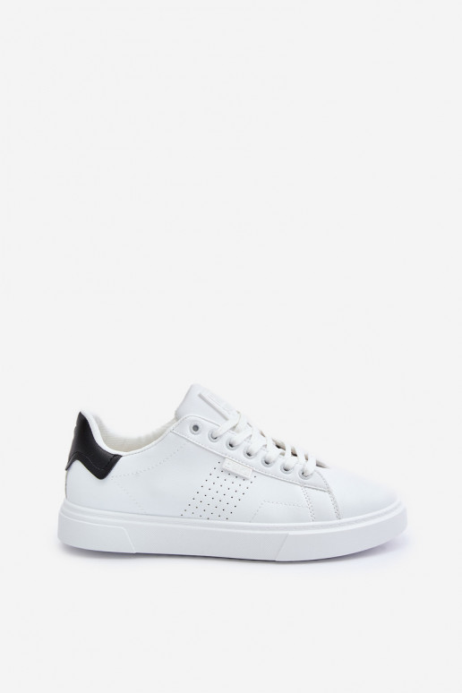 lässige Schuhe Sneakers Stilvollllschuhe für Männer aus Öko-Leder Big Star OO174115 Zueiße Farbe
