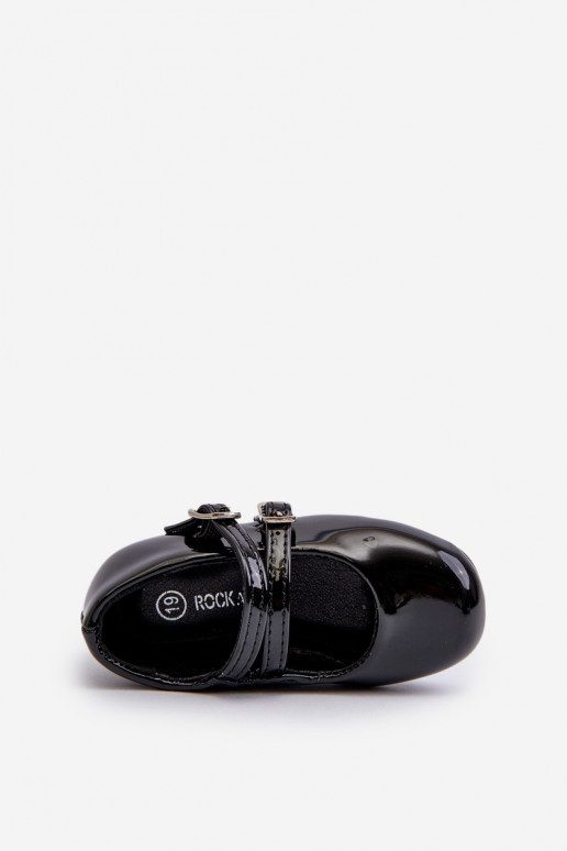 Vaikiški lakuoti batai  su dirželiais... Vaikiški lakuoti batai  su dirželiais...