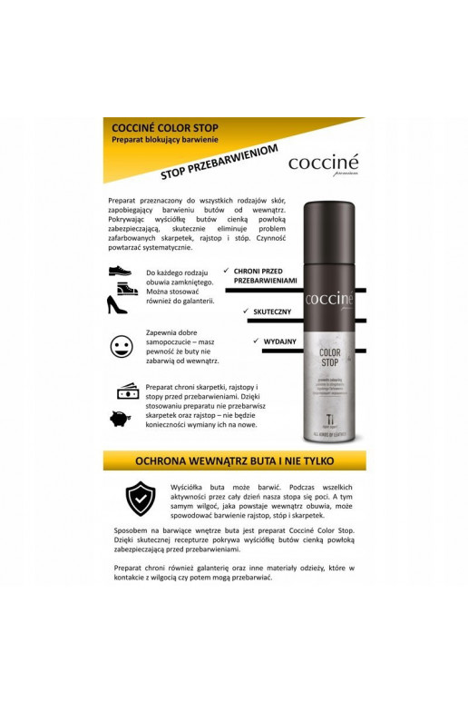 Coccine Schuhfarbschutzspray Coccine Schuhfarbschutzspray