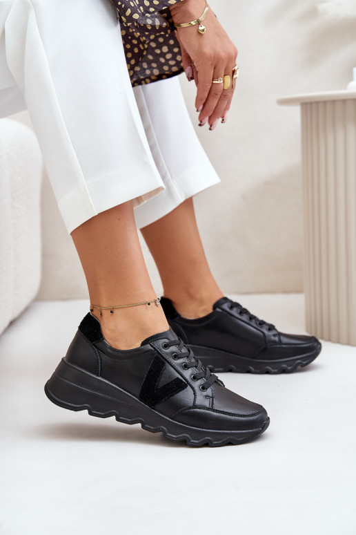 Haut Turnschuhe Feminin Vinceza 7918 schZuarze Farbe Haut Turnschuhe Feminin Vinceza 7918 schZuarze Farbe