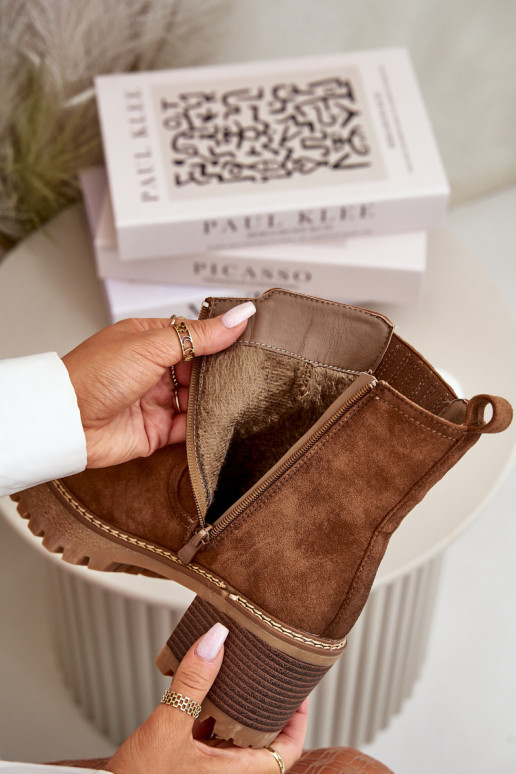 Damenstiefel Z aus Öko-INildlederu sich Zuarm laufen braune Farbe Nevitas Damenstiefel Z aus Öko-INildlederu sich Zuarm laufen braune Farbe Nevitas