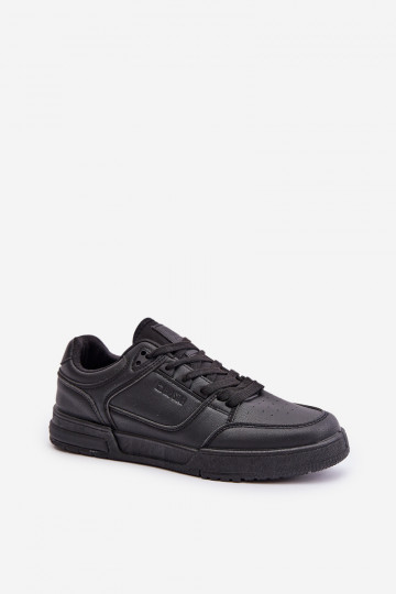 Sneakers Modell Schuhe für Herren Big Star OO174670 HI-POLY SYSTEM schwarze Farbe