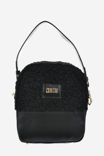 Kleine Damenhandtasche Big Star OO574130 schwarz