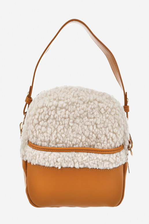 Eine kleine Damenhandtasche Big Star OO574131 braune Farbe