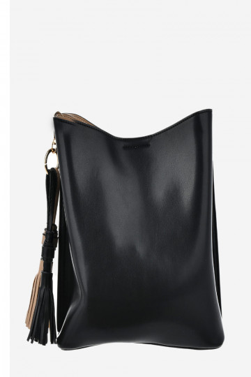 Kleine Handtasche aus Öko-Leder Big Star OO574139 schwarz 2
