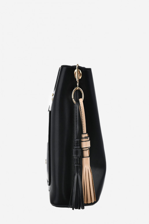 Eine kleine Handtasche aus Öko-Leder Big Star OO574139 SchZuarz