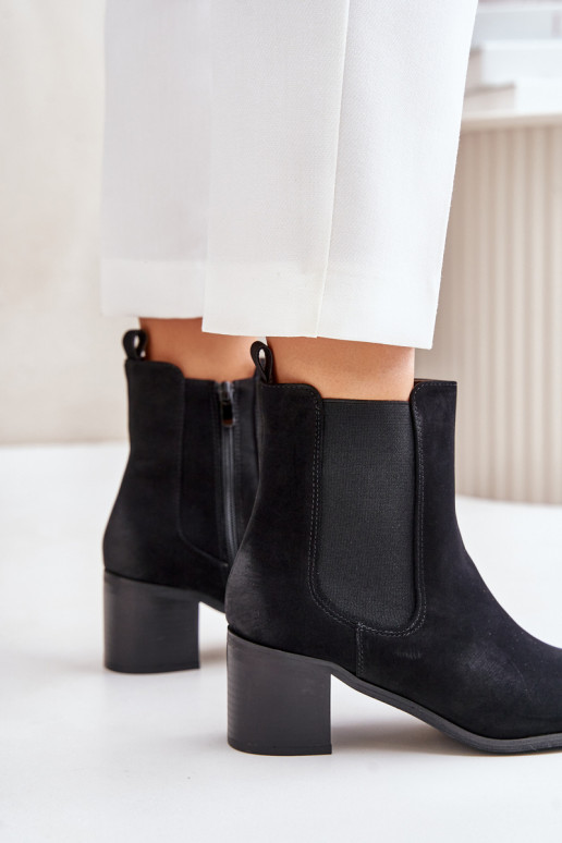 sich Zuarm laufen Damenstiefel schZuarze Farbe Radeya