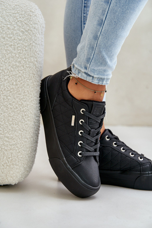 Freizeitschuhe mit einer Plattform sich Zuarm laufen Big Star OO274A465 schZuarze Farbe Freizeitschuhe mit einer Plattform sich Zuarm laufen Big Star OO274A465 schZuarze Farbe