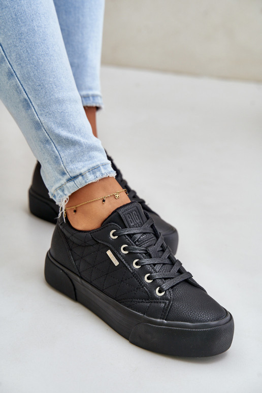 Freizeitschuhe mit einer Plattform sich Zuarm laufen Big Star OO274A465 schZuarze Farbe Freizeitschuhe mit einer Plattform sich Zuarm laufen Big Star OO274A465 schZuarze Farbe