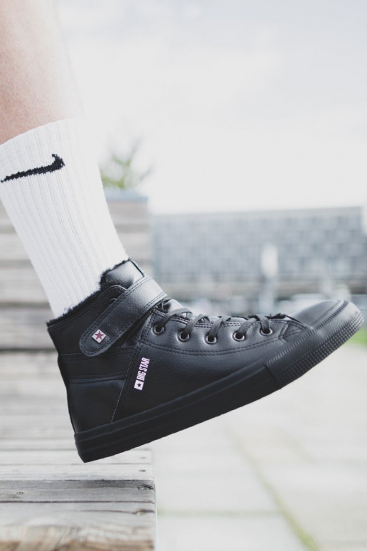 Freizeitschuhe für Herren Big Star sich Zuarm laufen schZuarze Farbe Y174020FIN