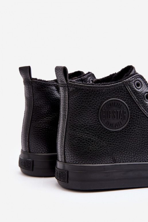 sich Zuarm laufen für Männer lässige Schuhe mit Reißverschlüssen schZuarze Farbe Big Star MM174012