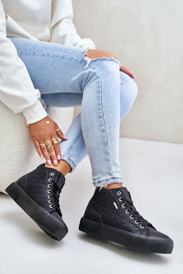 Isolierte Freizeitschuhe Big Star OO274A480 in schwarz
