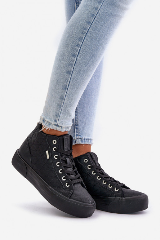 sich Zuarm laufen Freizeitschuhe Z Przeszyciami Big Star OO274A480 schZuarze Farbe