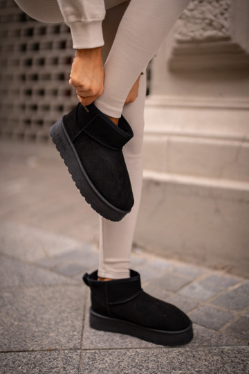 Schneestiefel mit Plateau Big Star OO274A099 schwarze Farbe 2