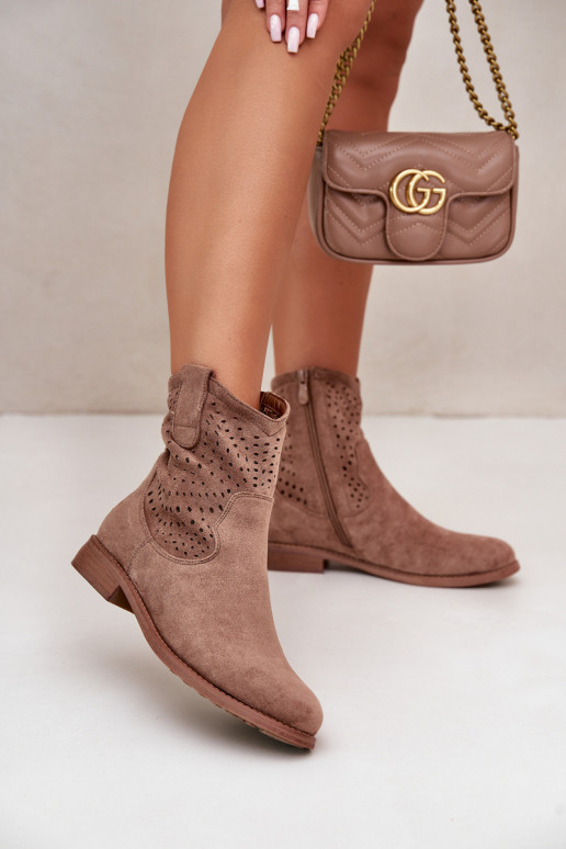 Durchbrochene Damenabsätze mit...