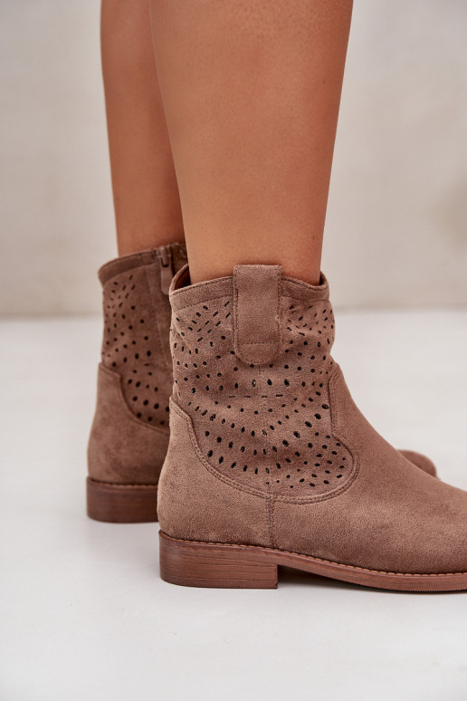 Durchbrochene Damenabsätze mit...