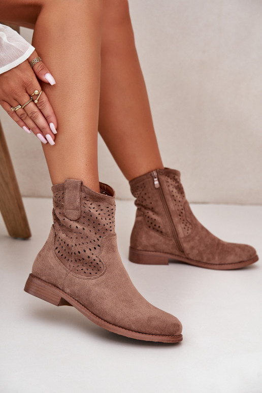 Durchbrochene Damenabsätze mit...