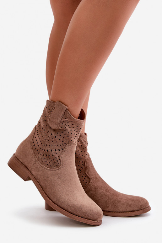 Durchbrochene Damenabsätze mit...