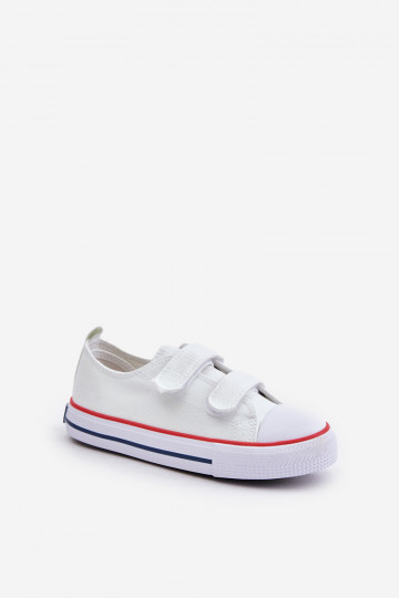 lässige Schuhe Kindisch mit Klebeverschlüssen Big Star OO374009 Zueiße Farbe