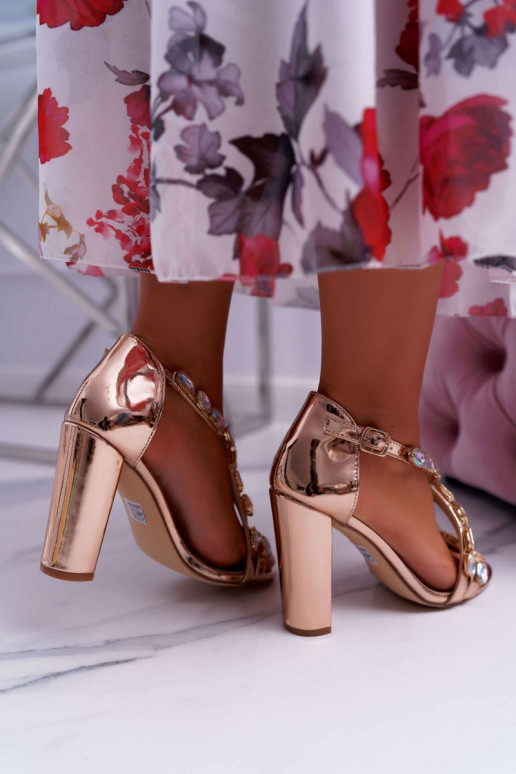 Lu Boo Damen-Sandalen mit hohem...