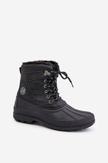 Schneestiefel für Männer Lee Cooper LCJ-24-44-2872M schwarz