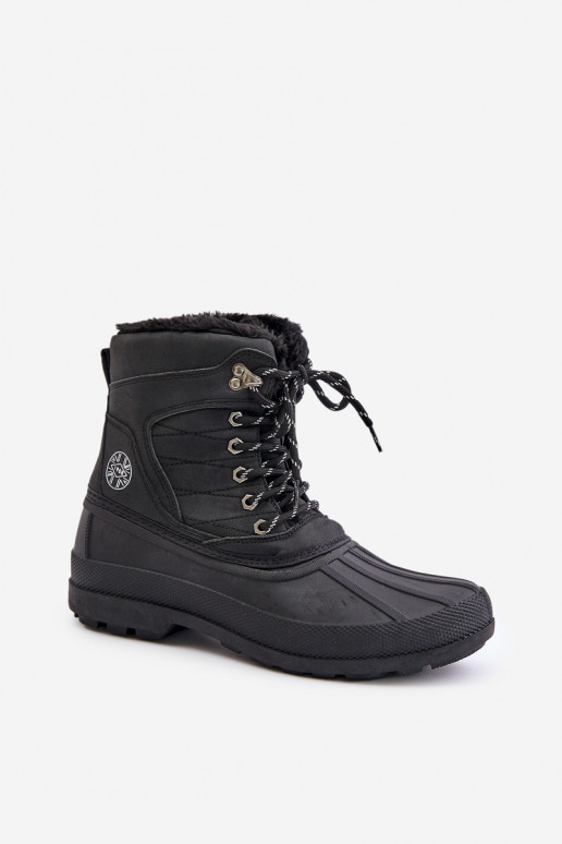 Schneestiefel für Männer Lee Cooper LCJ-24-44-2872M schZuarze Farbe