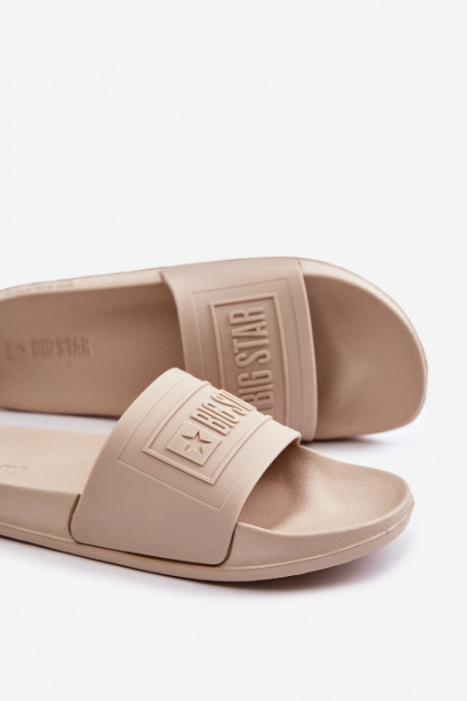 Damen Hausschuhe Big Star OO274035 beige