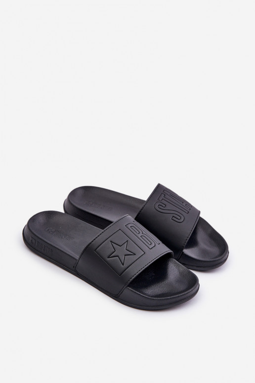 Leichte Hausschuhe Big Star OO274040 schwarz