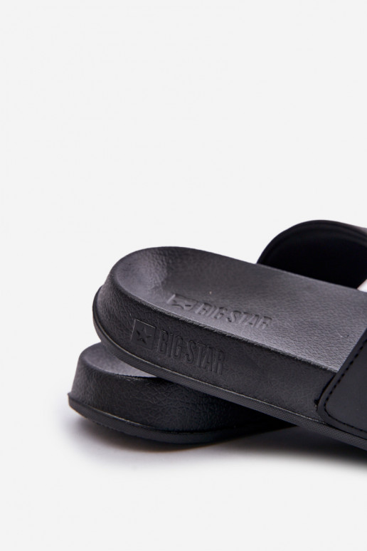 Leichte Hausschuhe Big Star OO274040 schwarz