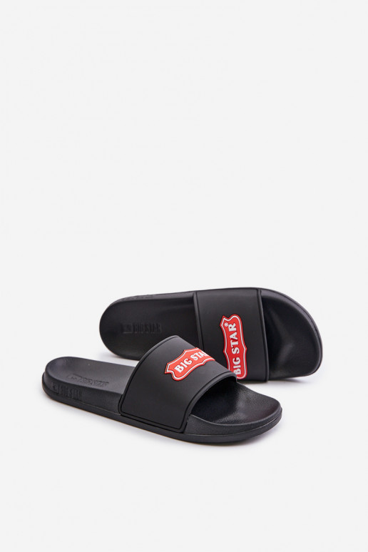 Damen Hausschuhe Big Star OO274038 schwarz