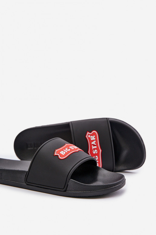 Damen Hausschuhe Big Star OO274038 schwarz